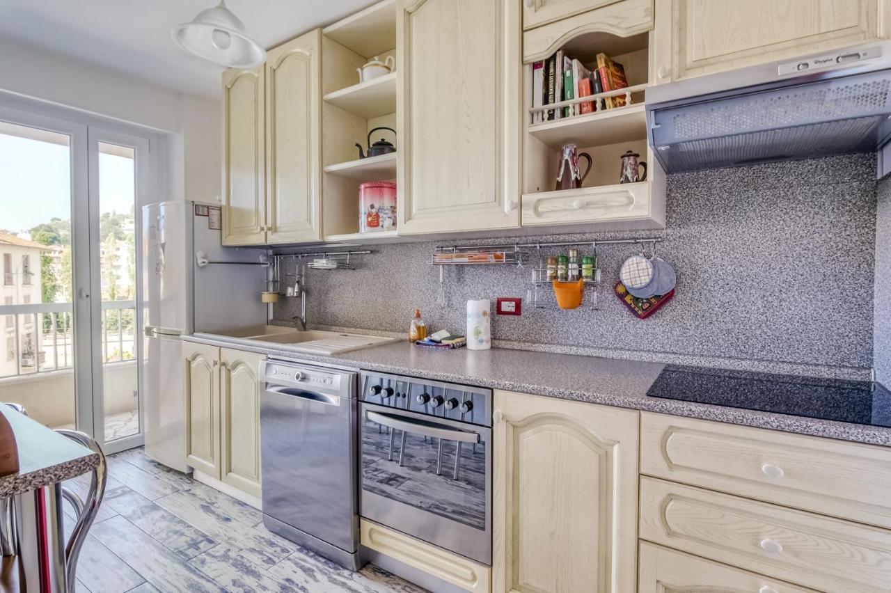 Greeter-Appartement Lumineux Avec Vue Sur La Mer Nizza Kültér fotó
