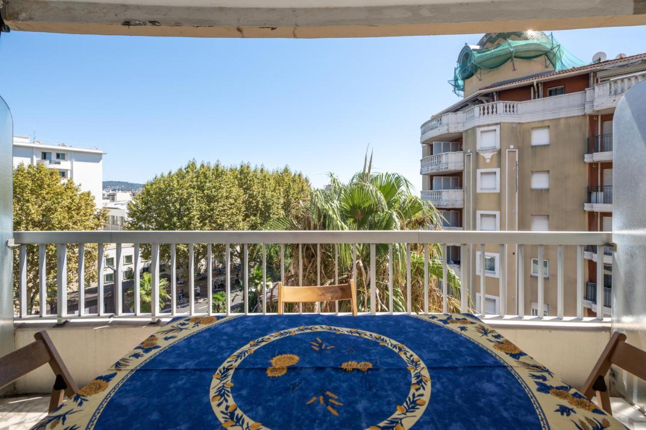 Greeter-Appartement Lumineux Avec Vue Sur La Mer Nizza Kültér fotó