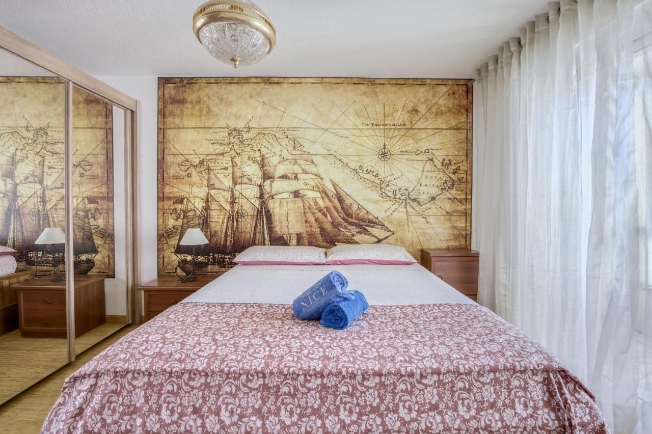 Greeter-Appartement Lumineux Avec Vue Sur La Mer Nizza Kültér fotó